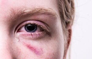 عوارض شکستگی کاسه چشم 
